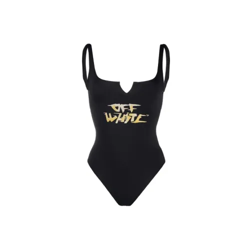 OFF-WHITE SS21 One-Piece Swimsuits Women's Black