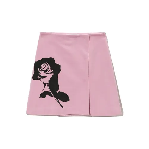 MSGM Casual Short Skirts Women's Pink