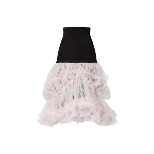 LOUIS VUITTON New Quarterly Products Of LV Casual Long Skirts Women's Pink