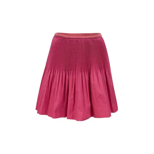 RED VALENTINO Casual Short Skirts Women's Rouge