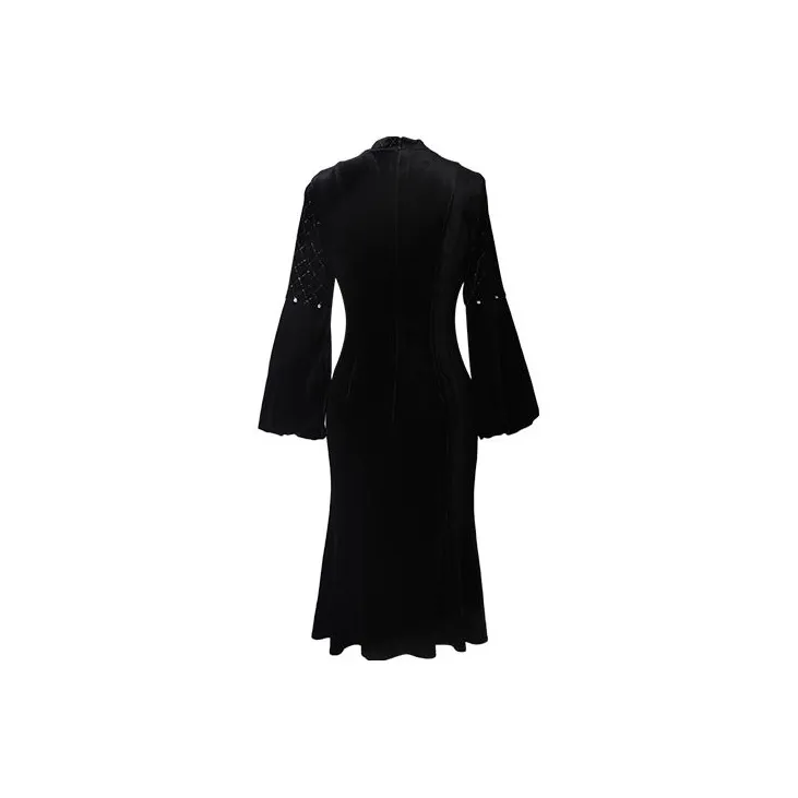 JINYE ORIENTAL Casual Long Skirts Women's Black-1