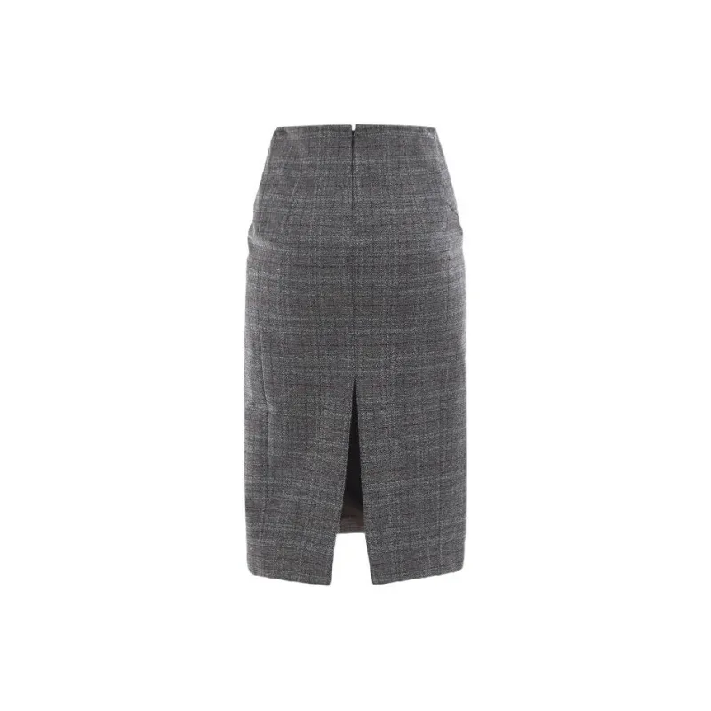 Balenciaga Asymmetrical Pencil Skirt-1