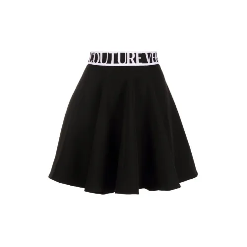 VERSACE JEANS COUTURE Casual Short Skirts Women's Black