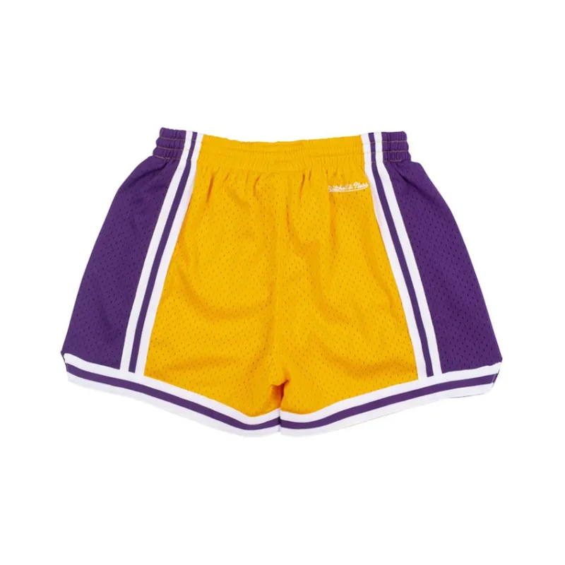 Mitchell & Ness Basketball Shorts Women's Light Yellow-1