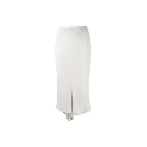 Rick Owens DRKSHDW Casual Long Skirts Women's White