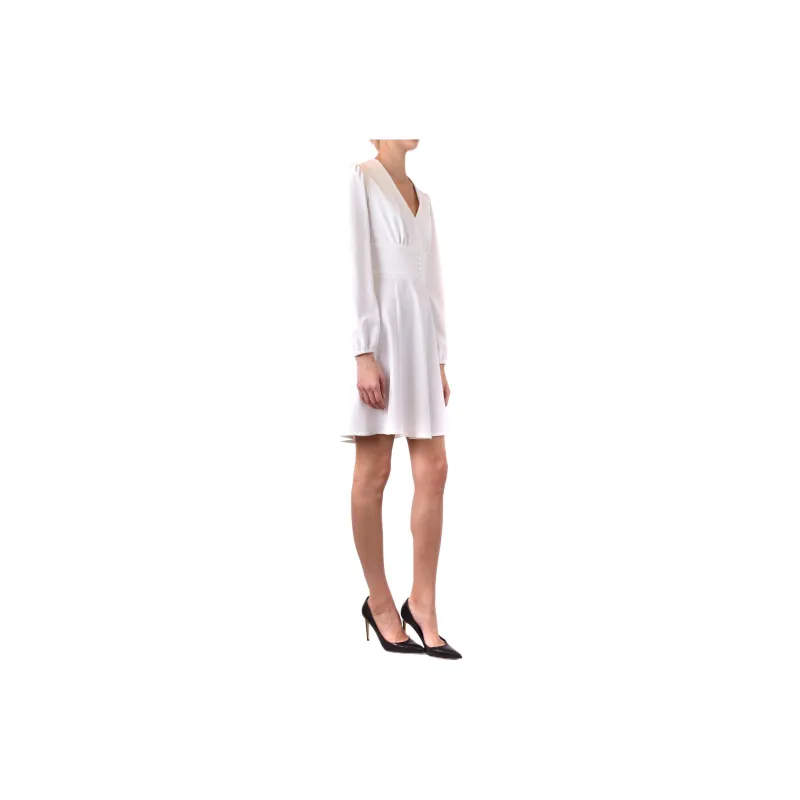 Blumarine Long-Sleeved Dresses Women's White-3
