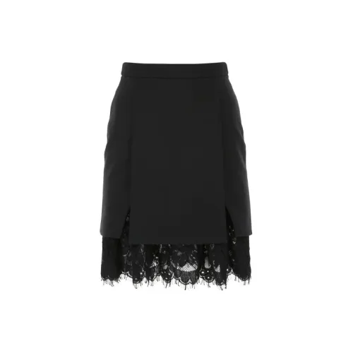 Alexander McQueen Casual Short Skirts Women's Black