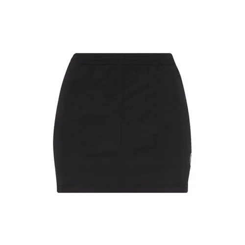 Vetements Casual Short Skirts Women's Black