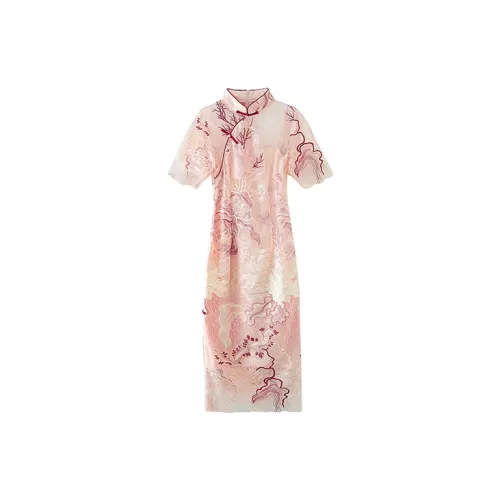 JINYE ORIENTAL Cheongsams Women's Pink