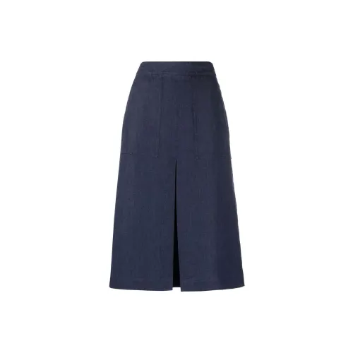 Polo Ralph Lauren Casual Long Skirts Women's Blue