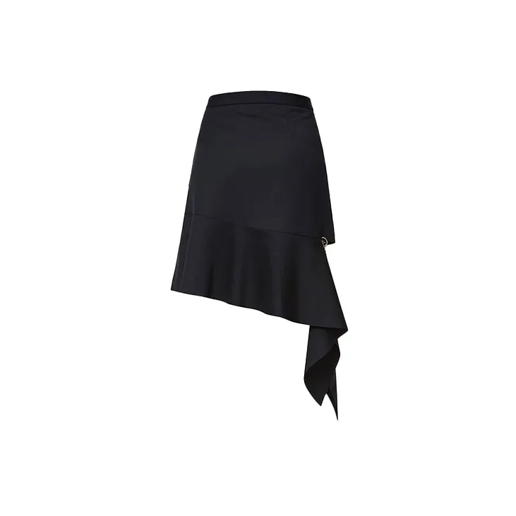 EVISU Casual Long Skirts Women's Black-1