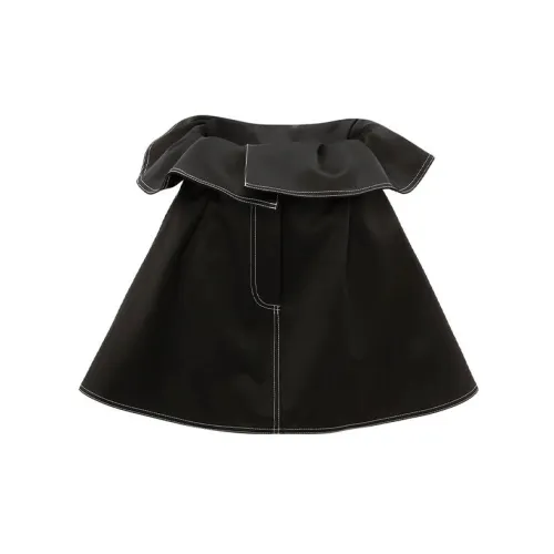 JW Anderson Casual Short Skirts Women's Black