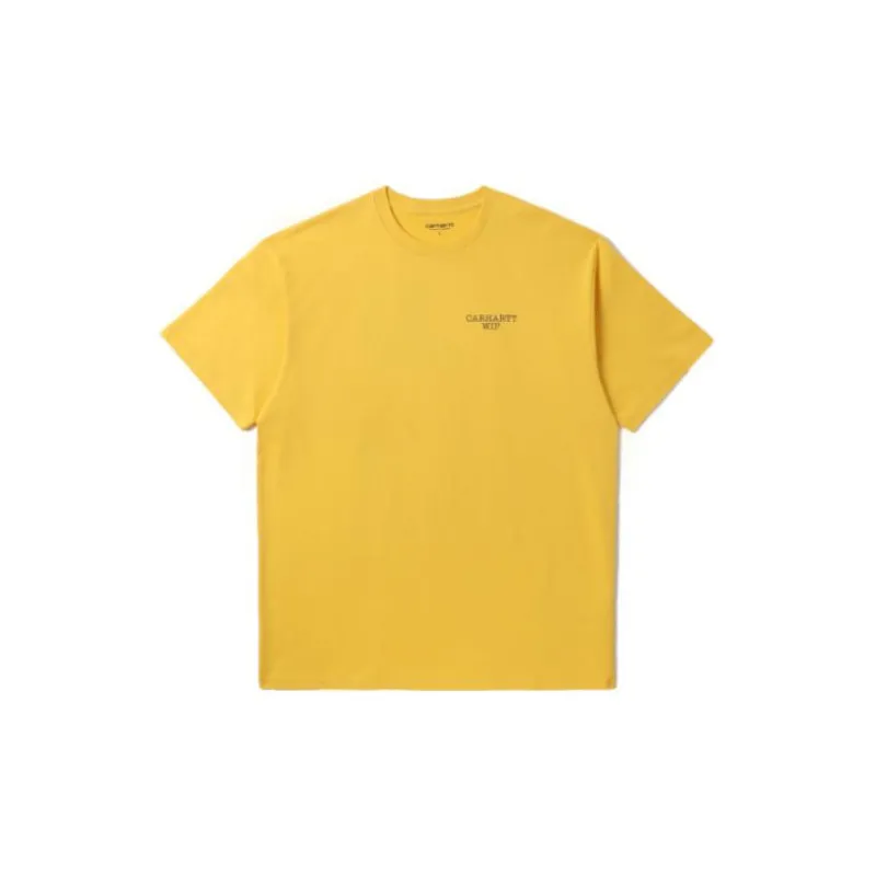 Carhartt WIP T-Shirts Men Yellow-1