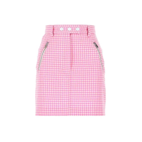 MIU MIU Casual Short Skirts Women's Pink