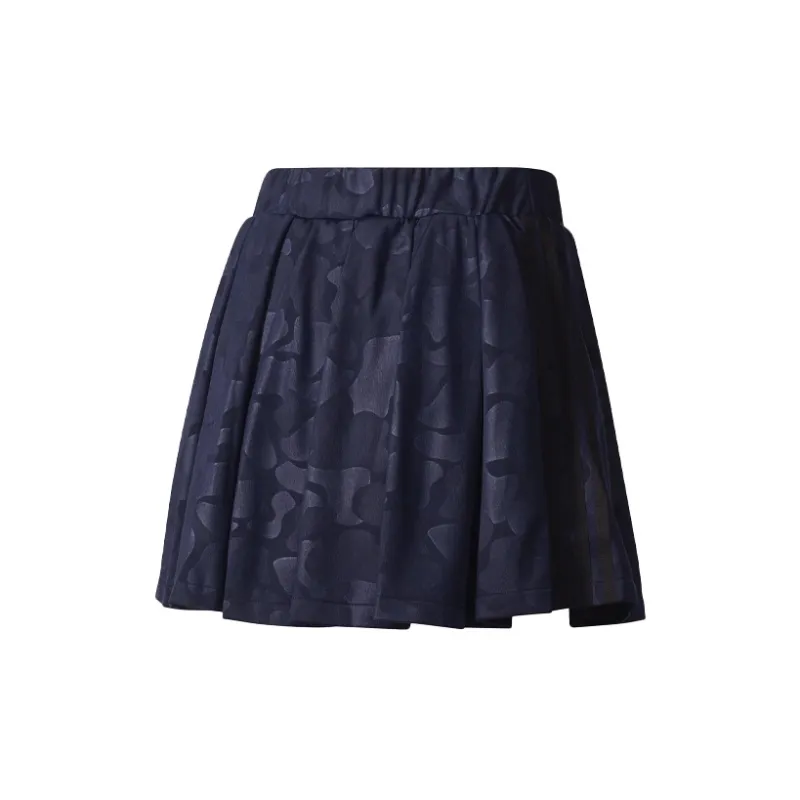 Adidas Originals Casual Short Skirts Women's Blue-1