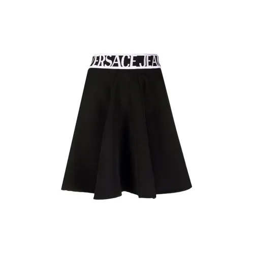 VERSACE JEANS COUTURE Casual Short Skirts Women's Black