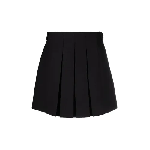 Valentino Casual Short Skirts Women's Black