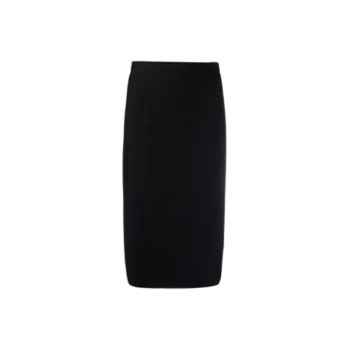 VERSACE Casual Long Skirts Women's Black