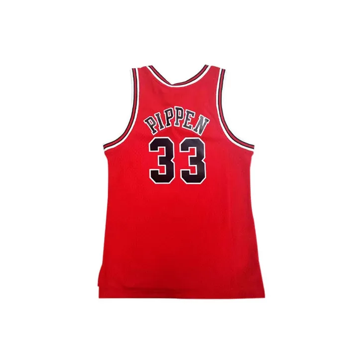 Mitchell Ness Basketball Jerseys Women's Red-1