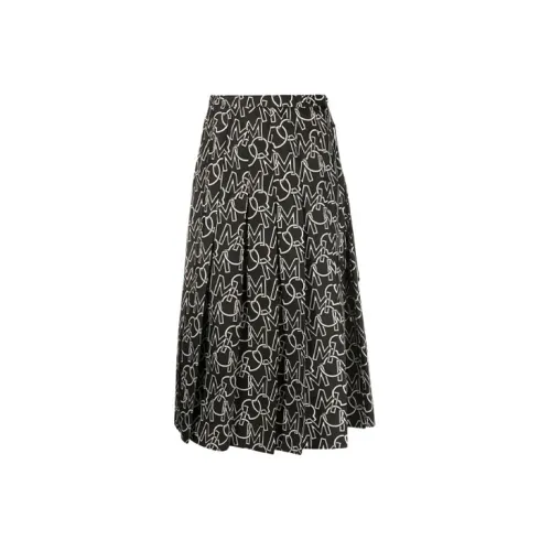 Moncler Casual Long Skirts Women's Black