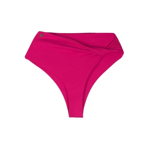 The Attico Knot-detail High-waited Bikini Briefs