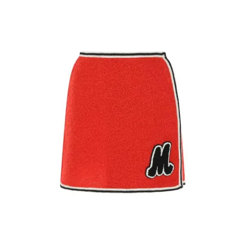 MIU MIU Casual Short Skirts Women's Red