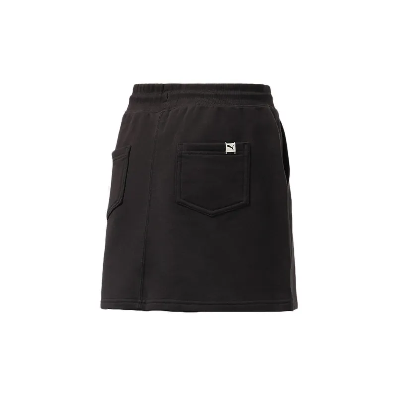 PUMA Casual Short Skirts Women's Black-1
