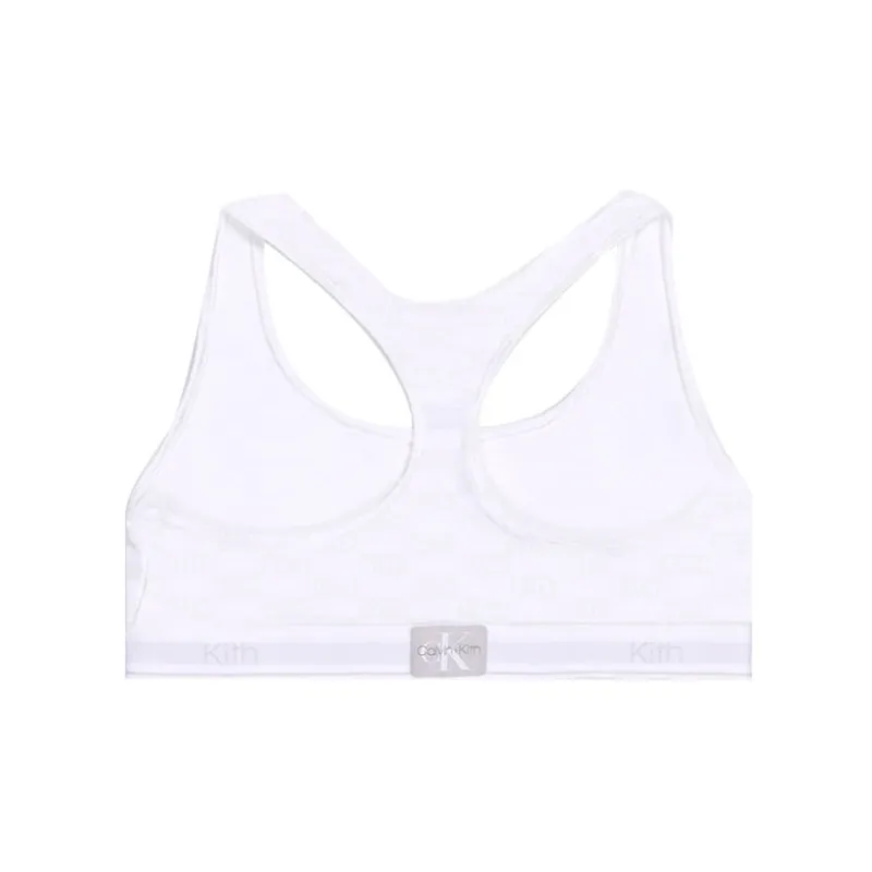 KITH Women's For Calvin Klein Bralette 'White'-1