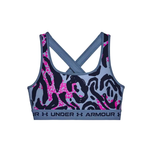 Under Armour Crossback Tank Tops Women's Blue