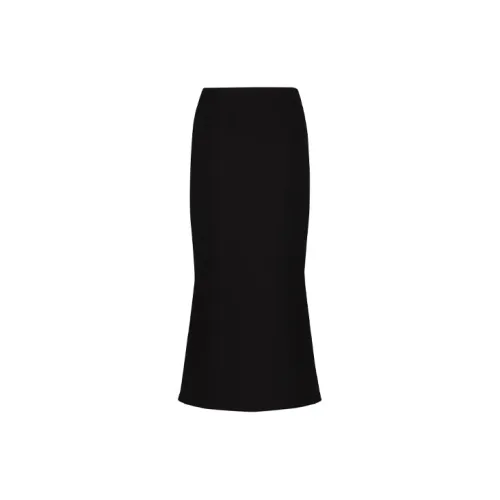 Valentino Casual Long Skirts Women's Black