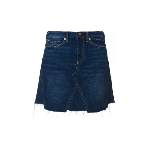 EVISU Casual Short Skirts Women's Blue