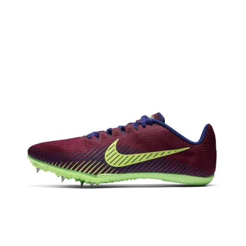 Nike Zoom Rival M 9 Running Shoes Women's Low-Top Blue/Green