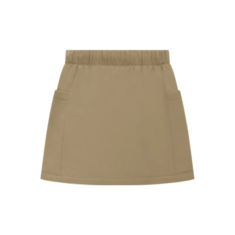 Fear Of God Essentials Women's Fleece Skirt Oak-1