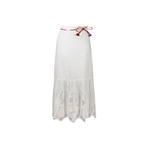 Zimmermann Casual Long Skirts Women's White