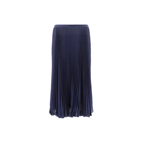 Polo Ralph Lauren Casual Long Skirts Women's Marine Blue