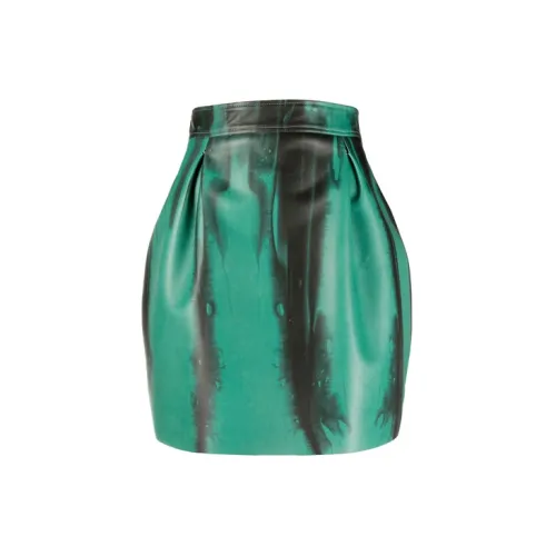 VERSACE VERSACE FW21 Casual Short Skirts Women's Green