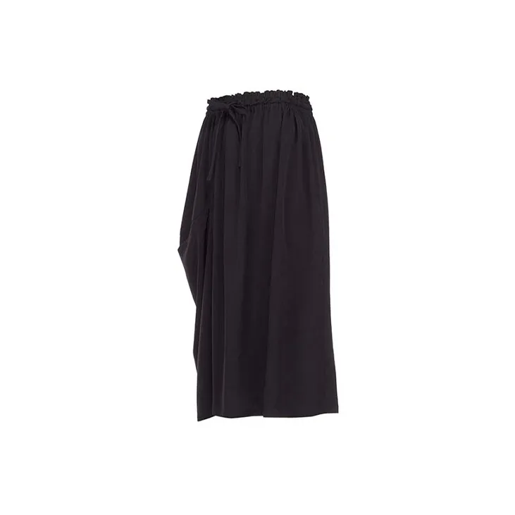 Yohji Yamamoto Casual Long Skirts Women's Black-2