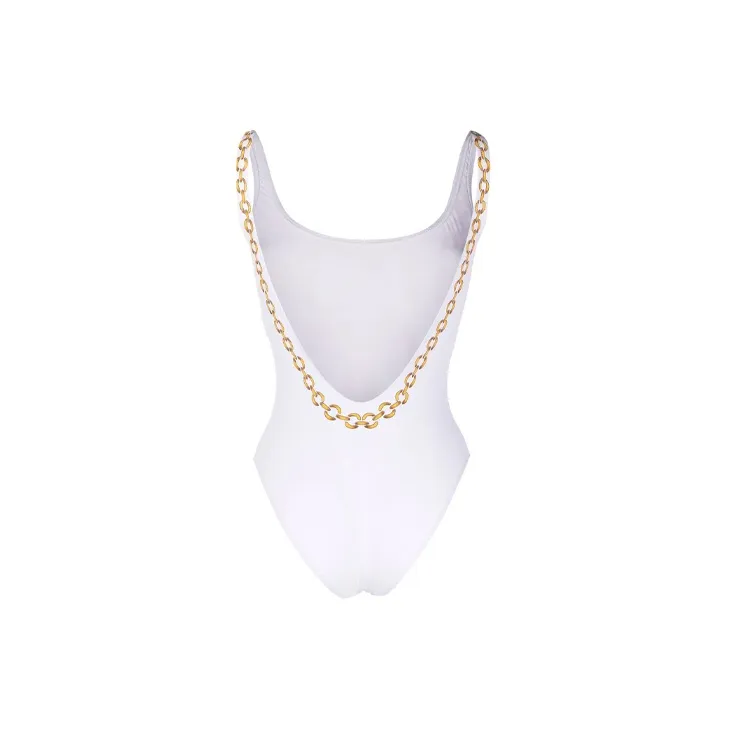 MOSCHINO Chain link Bikini Top-1