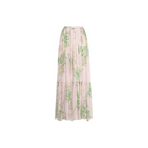 PINKO Casual Long Skirts Women's Pink