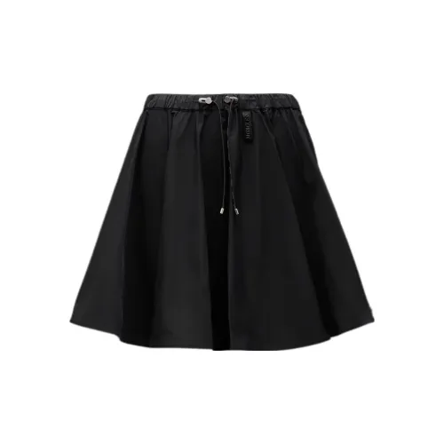 Moncler Casual Short Skirts Women's Black