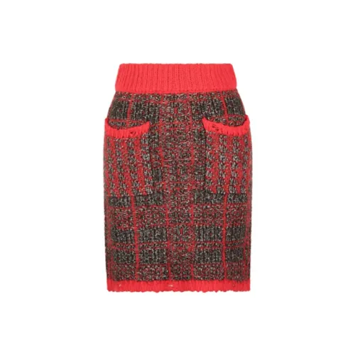 PINKO Casual Short Skirts Women's Red