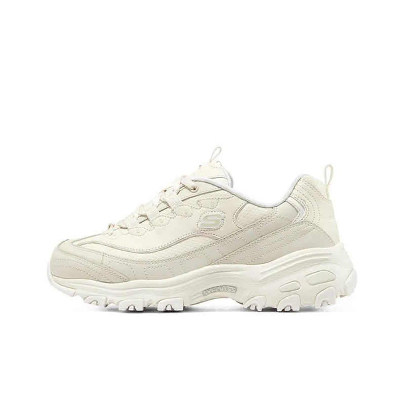 Skechers Dlites 1.0 'Beige White' Women's-0