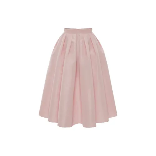 Alexander McQueen Casual Long Skirts Women's Light Pink