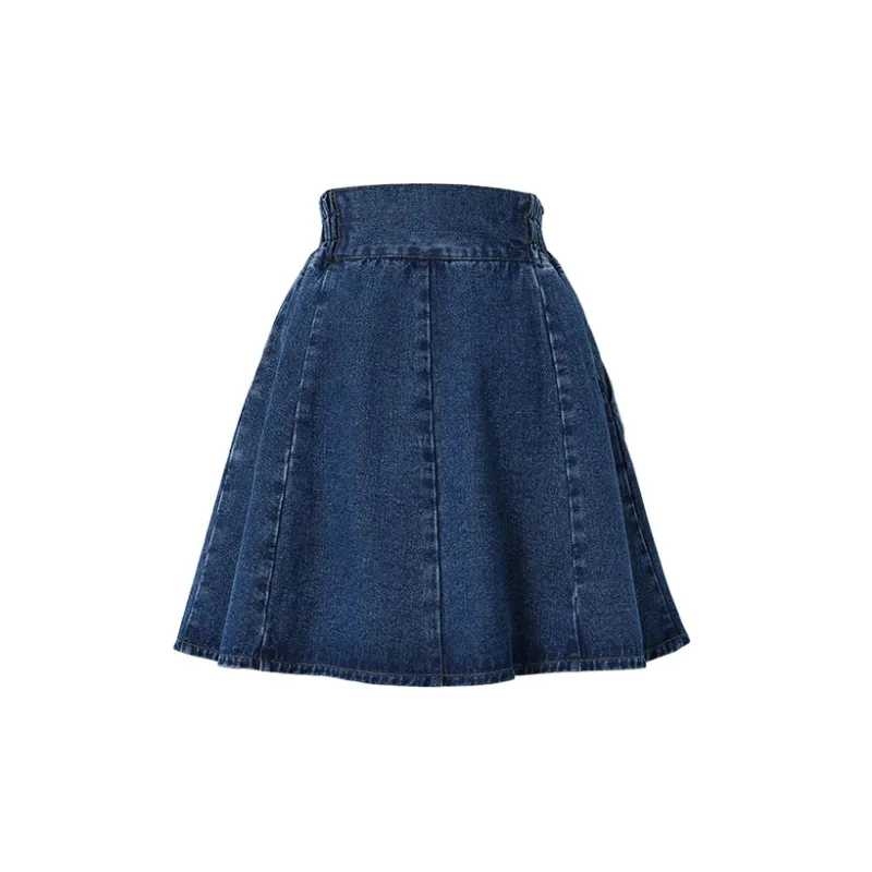 SOON FLOWER Casual Short Skirts Women's-1