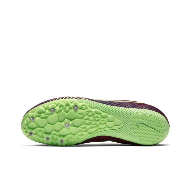 Nike Air Zoom Rival M 9 Spikes 'Purple Green' Women's-5