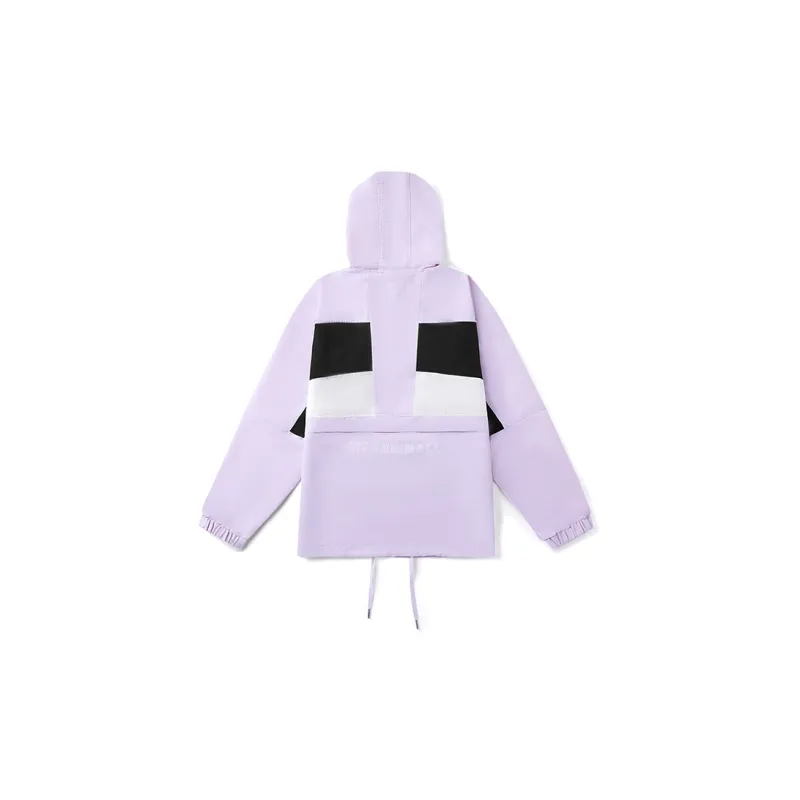 Vans Water-Resistant Windbreaker Jacket Women's Light Purple-1