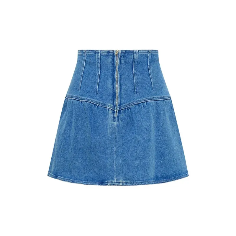 ISABEL MARANT Denim Short Skirts Women's Blue-1