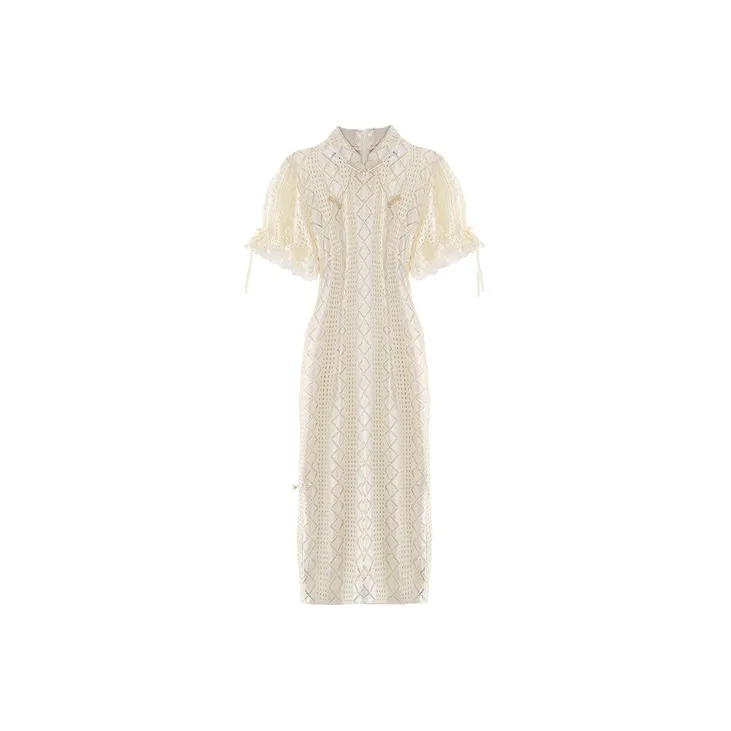 JINYE ORIENTAL Cheongsams Women's Beige-1