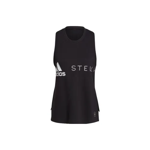 Adidas Sleeveless Sports Shirts Women's Black
