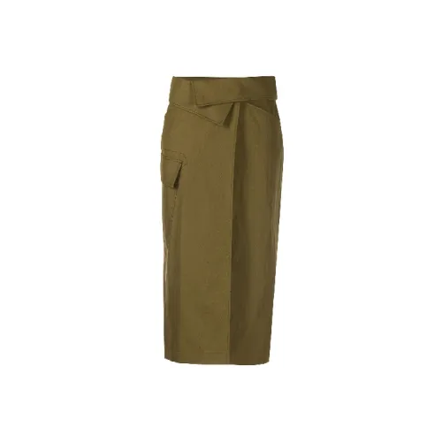 KENZO Casual Long Skirts Women's Green